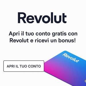 Apri il tuo conto Revolut